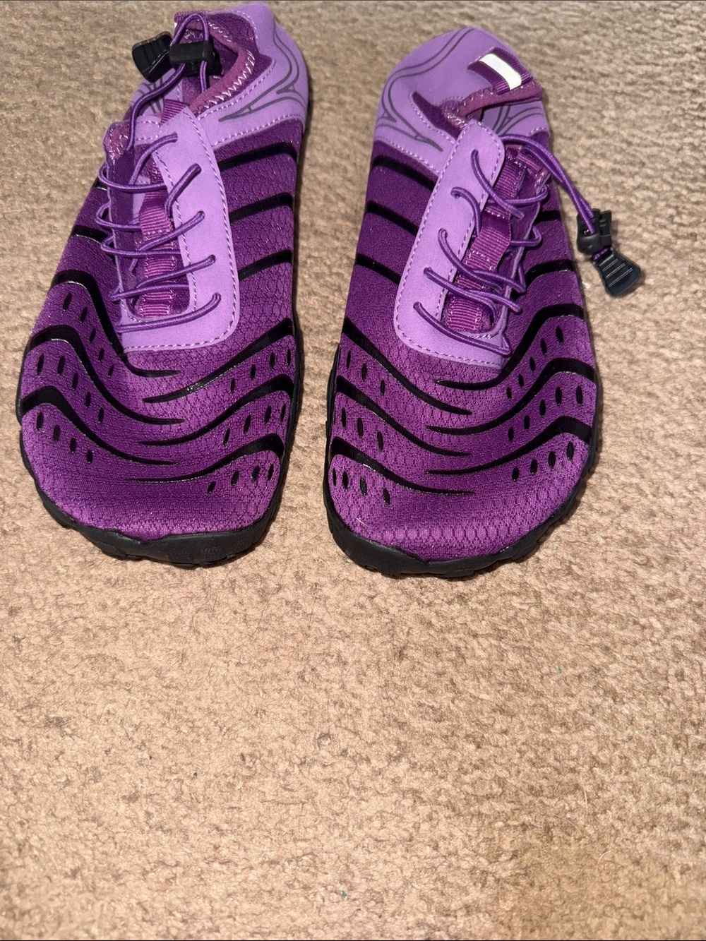 Purple Women's/Men’s Minimalist Water Shoes - Picture 6 of 6